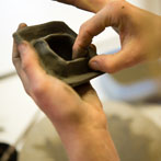 Fleen Doran, working at the school where she takes a weekend class, 2016